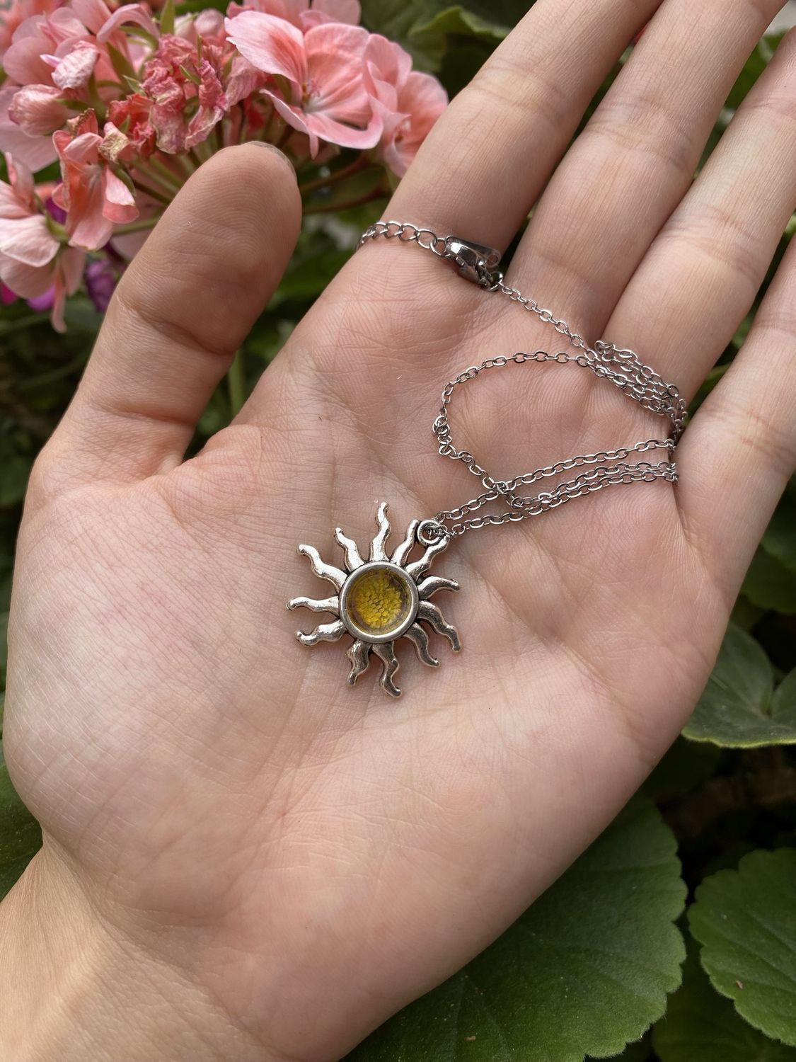 Colgante sol de margarita