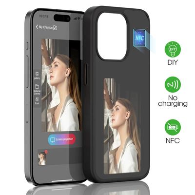 DIY Display Phone Case For IPhone 15 Free Switching Pattern IPhone14 Ink Bottle Protective Case