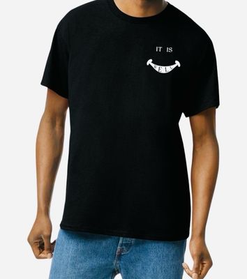 Black It Is Well T-shirt (Unisex)