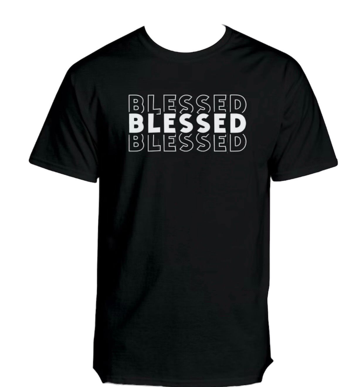 Black Blessed T-Shirt(Unisex