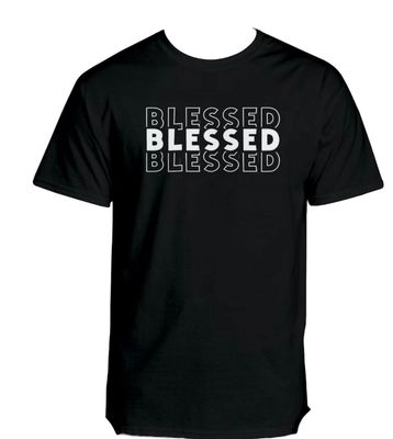 Black Blessed T-Shirt(Unisex