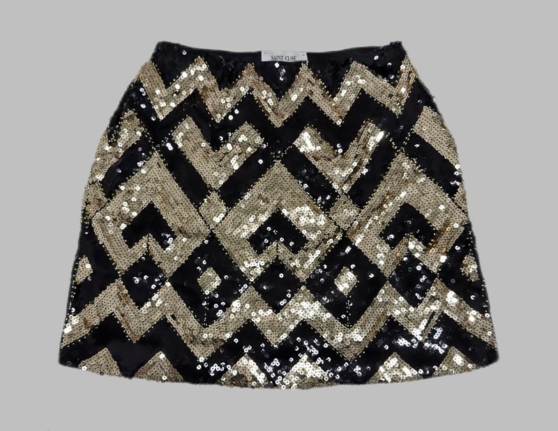 The Glitter Chevron