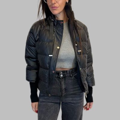 Saint-Cloe black padded jacket