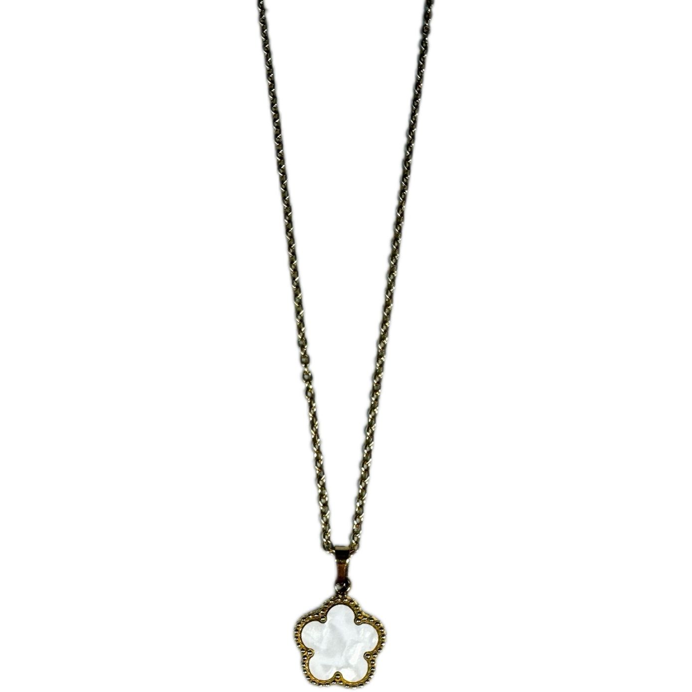 Four-leaf clover necklace
