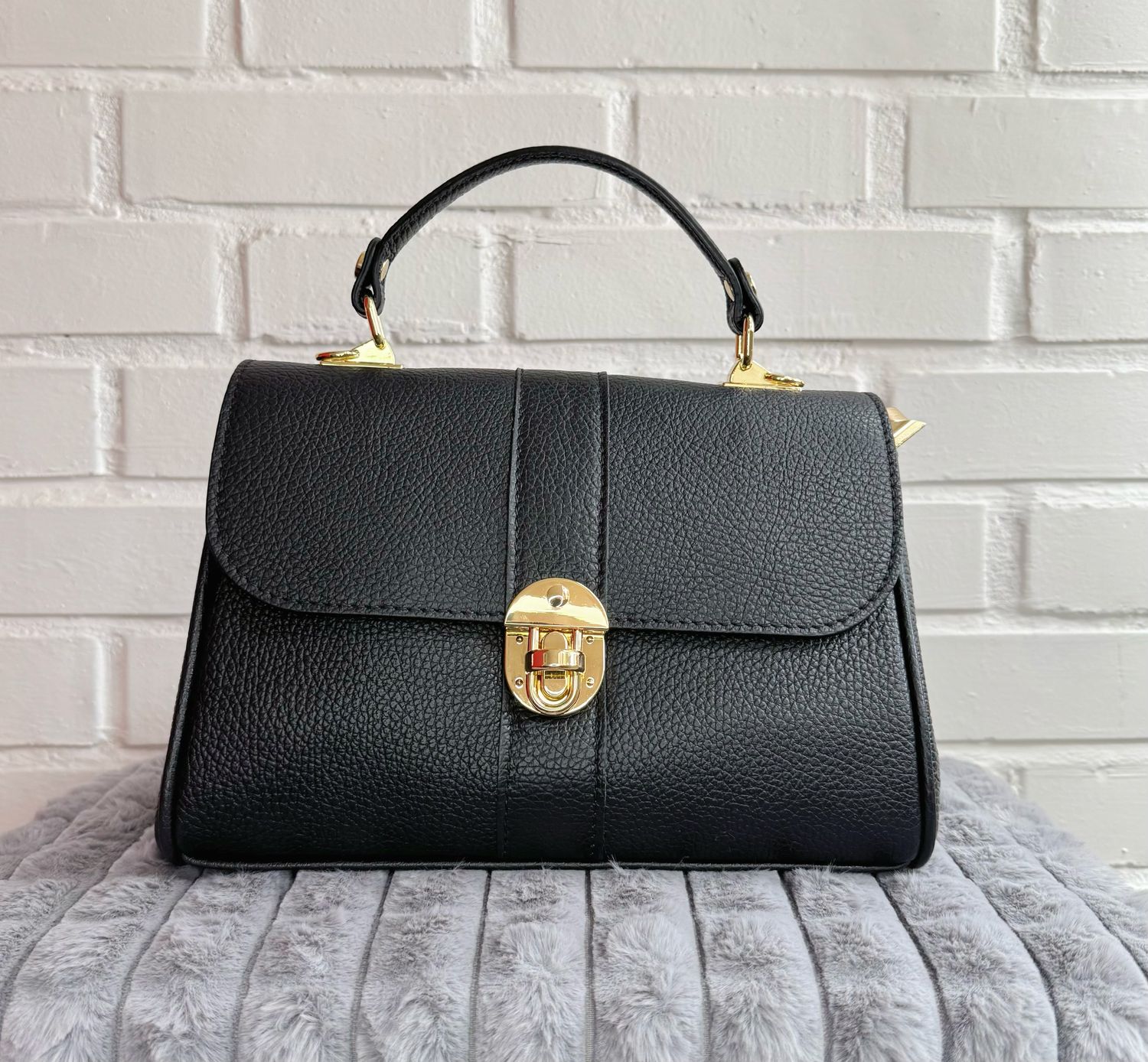 BAULETTO CLOE VERA PELLE