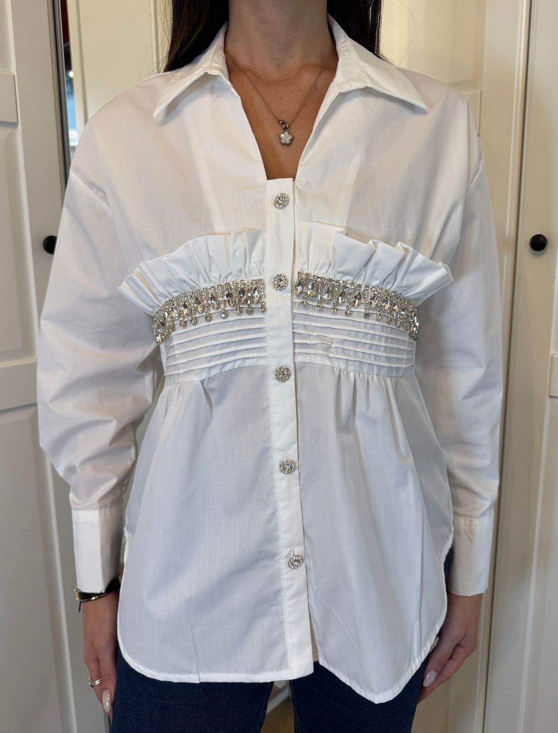 Camicia Cloe con Strass