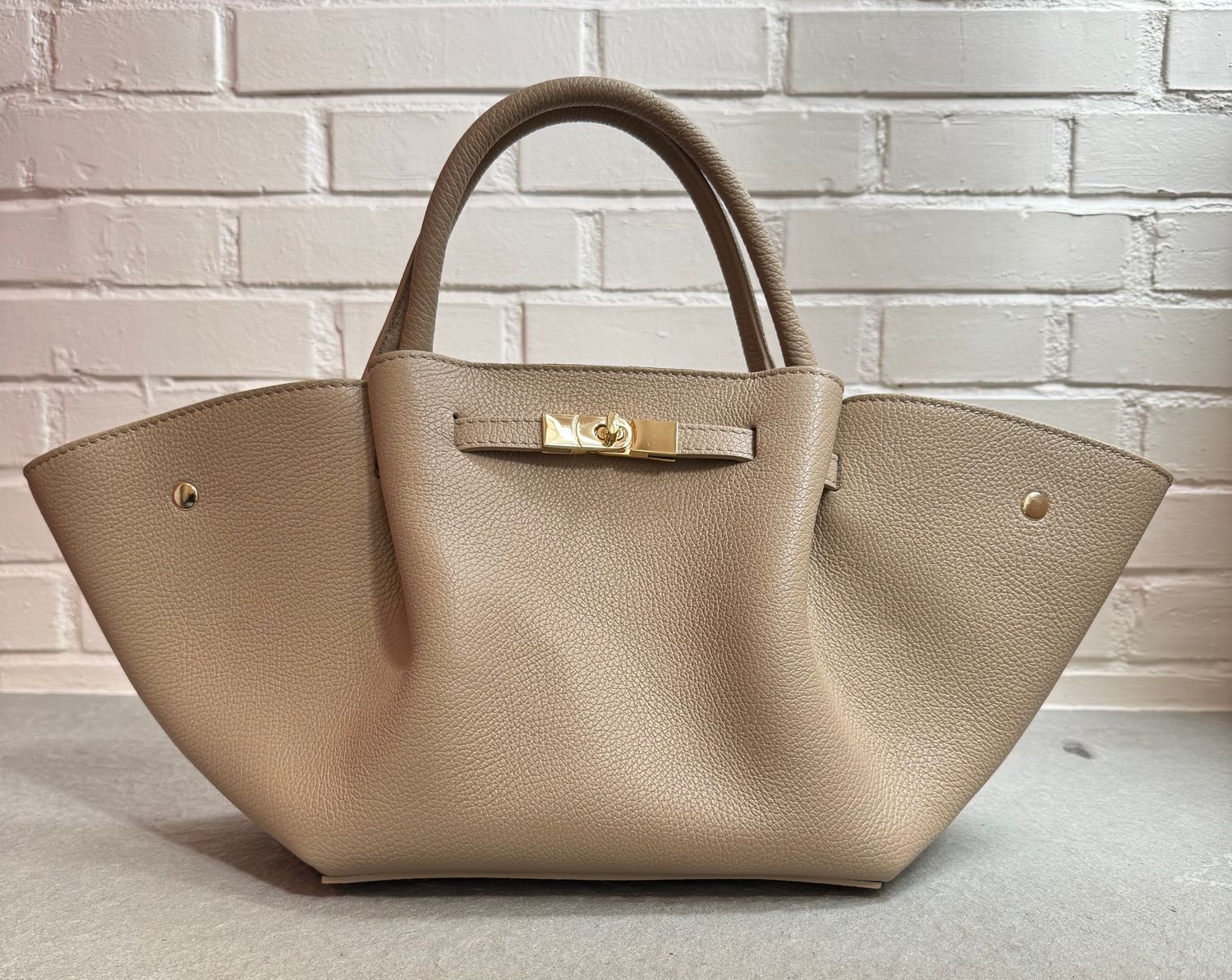 Borsa shopping Cloe New York beige