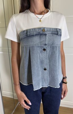 Cloe Top Denim