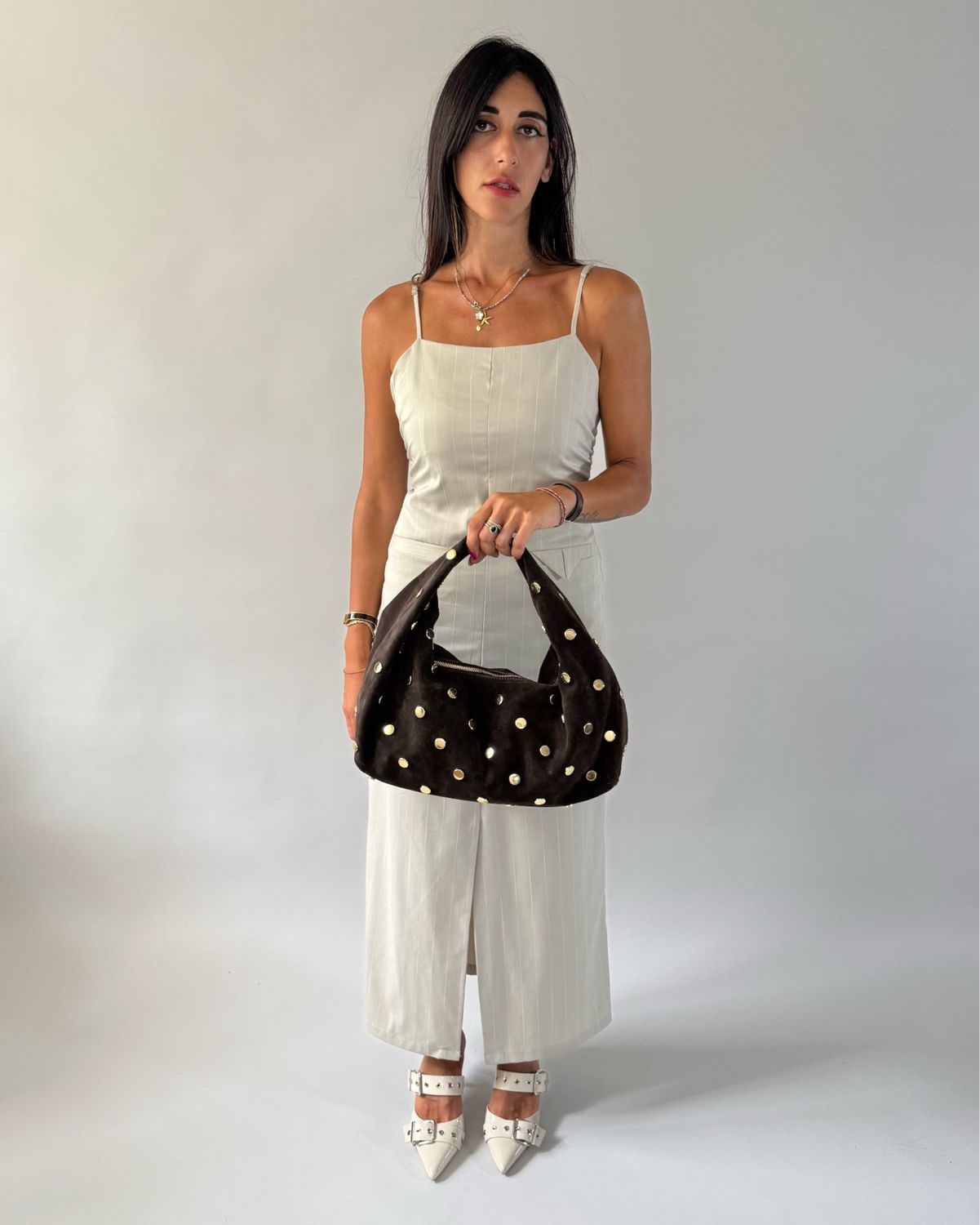 SOHO – Dark Brown Suede Leather