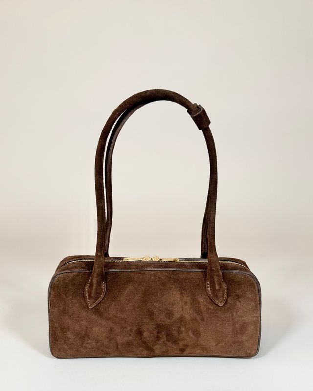 BONNIE – Brown Suede Leather