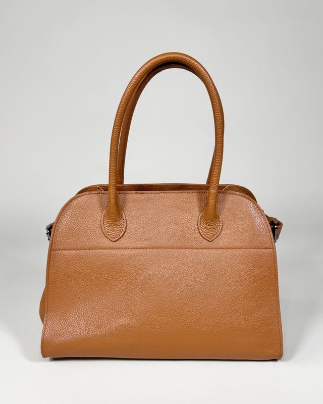 MISSÈ 37 – Dark Tan Grained Leather