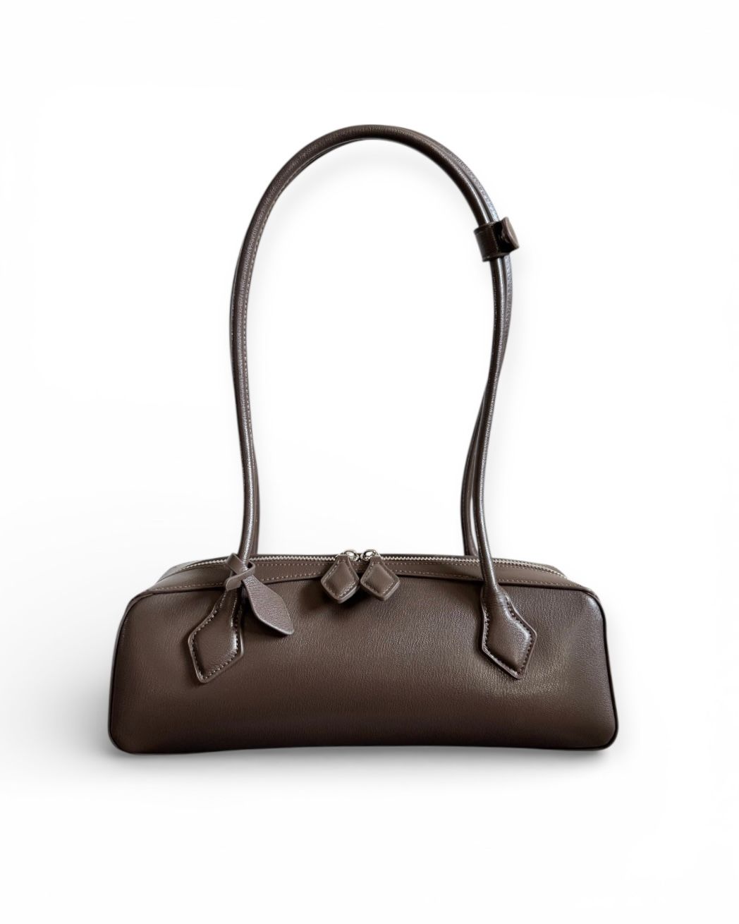 LA LONGUE – Dark Brown Smooth Leather