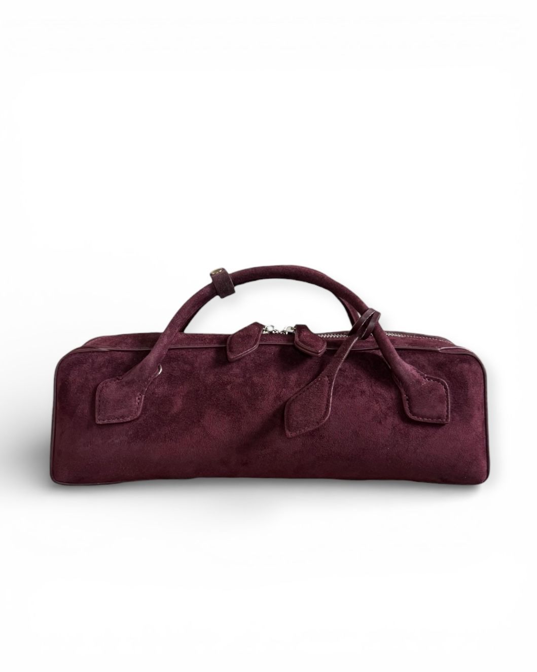 LA LONGUE – Bordeaux Suede Leather (Short Handles)