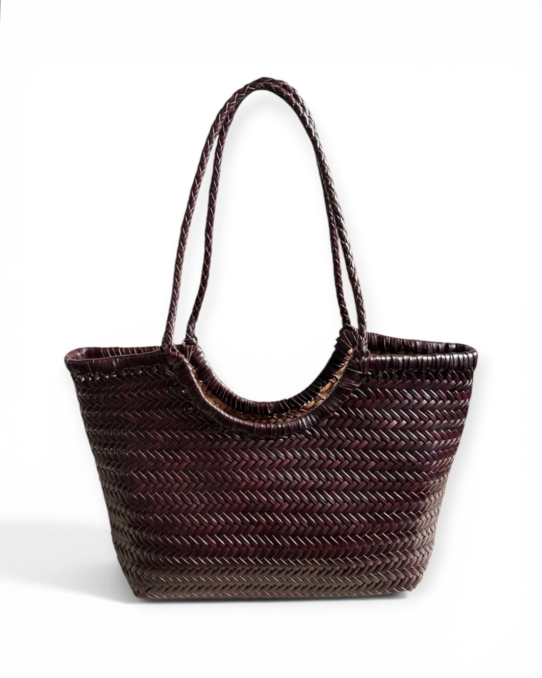 AUREVA — Woven Leather Bag