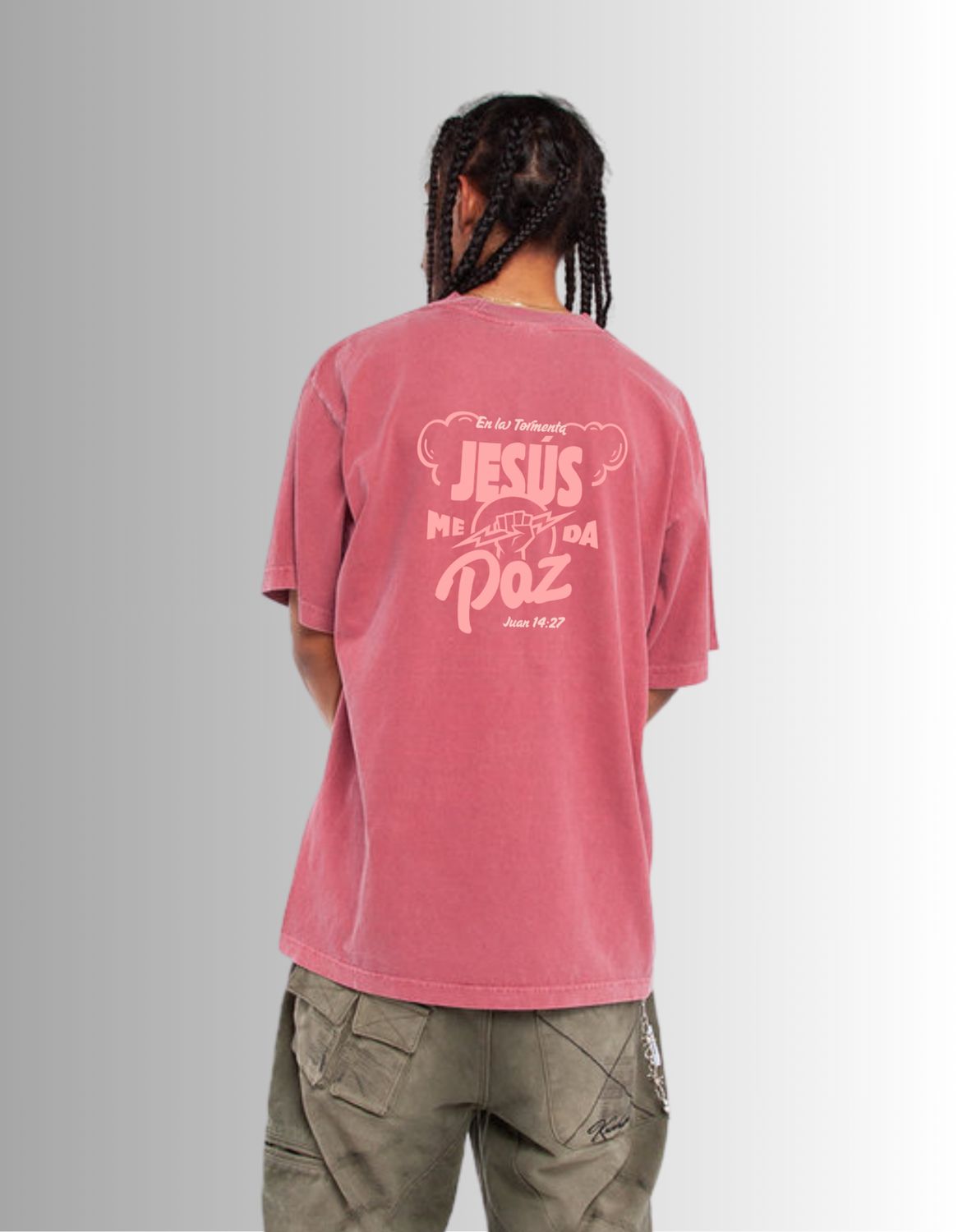 EN LA TORMENTA JESUS ME DA PAZ T-SHIRT