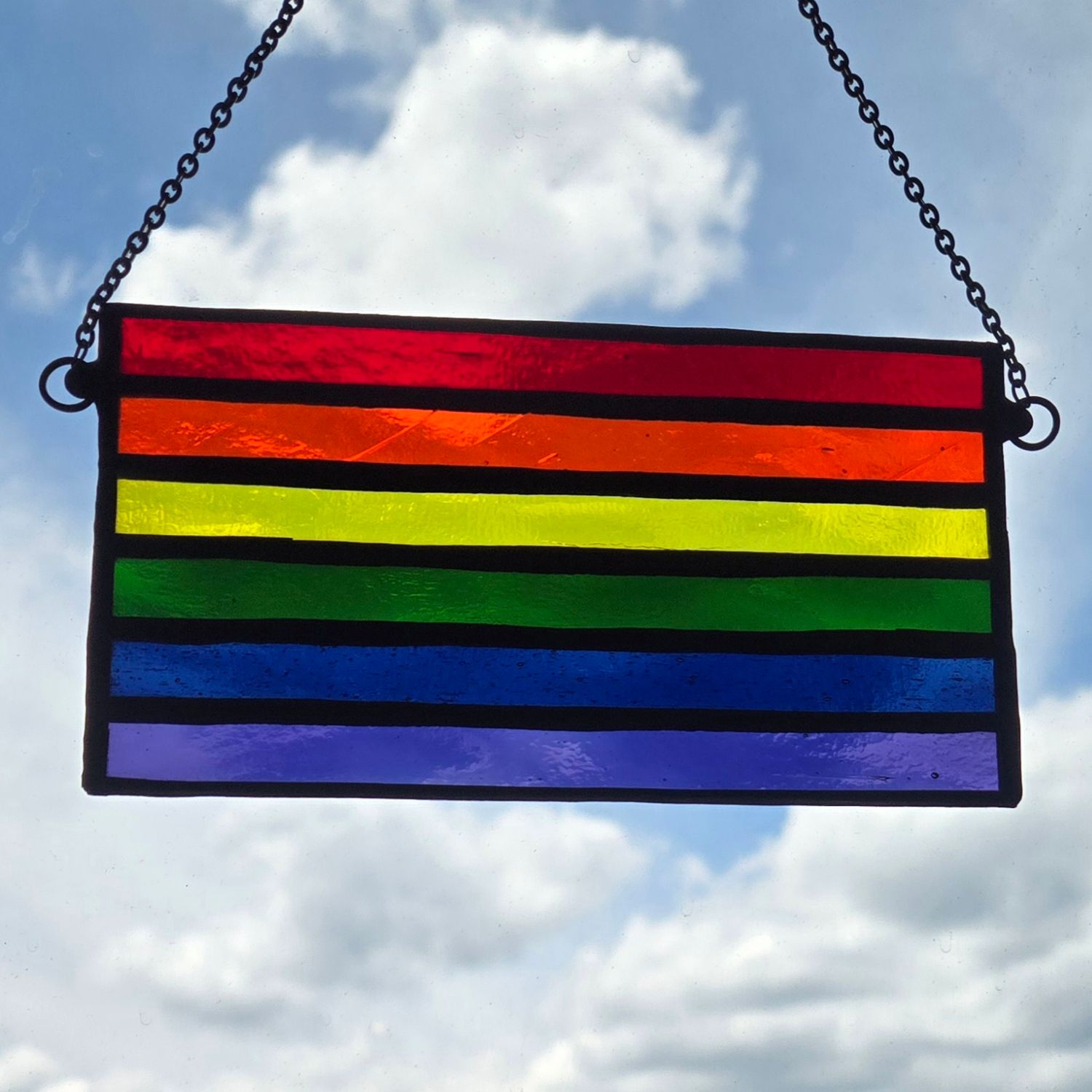 Pride Flag Suncatcher
