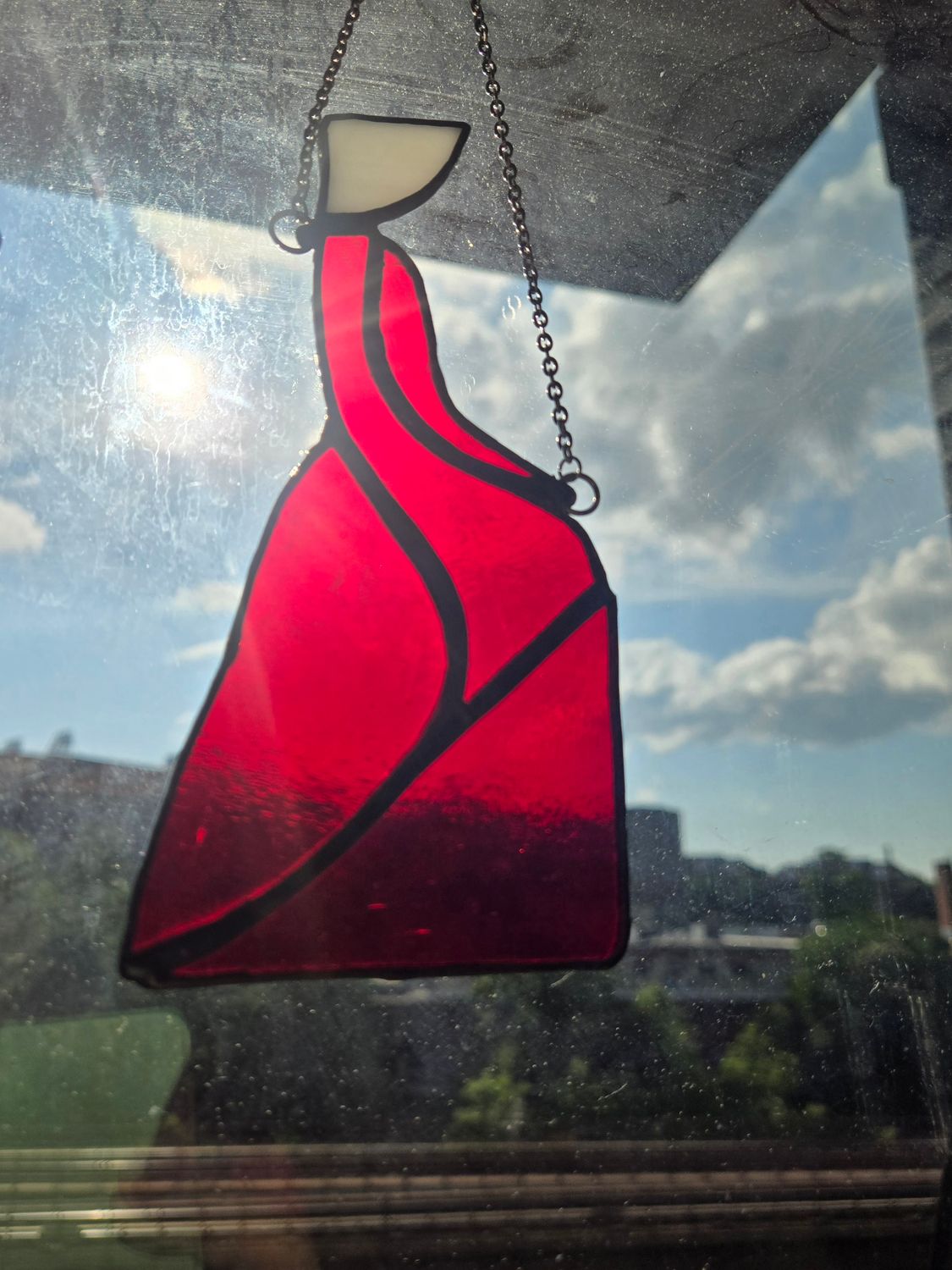 Handmaid Suncatcher