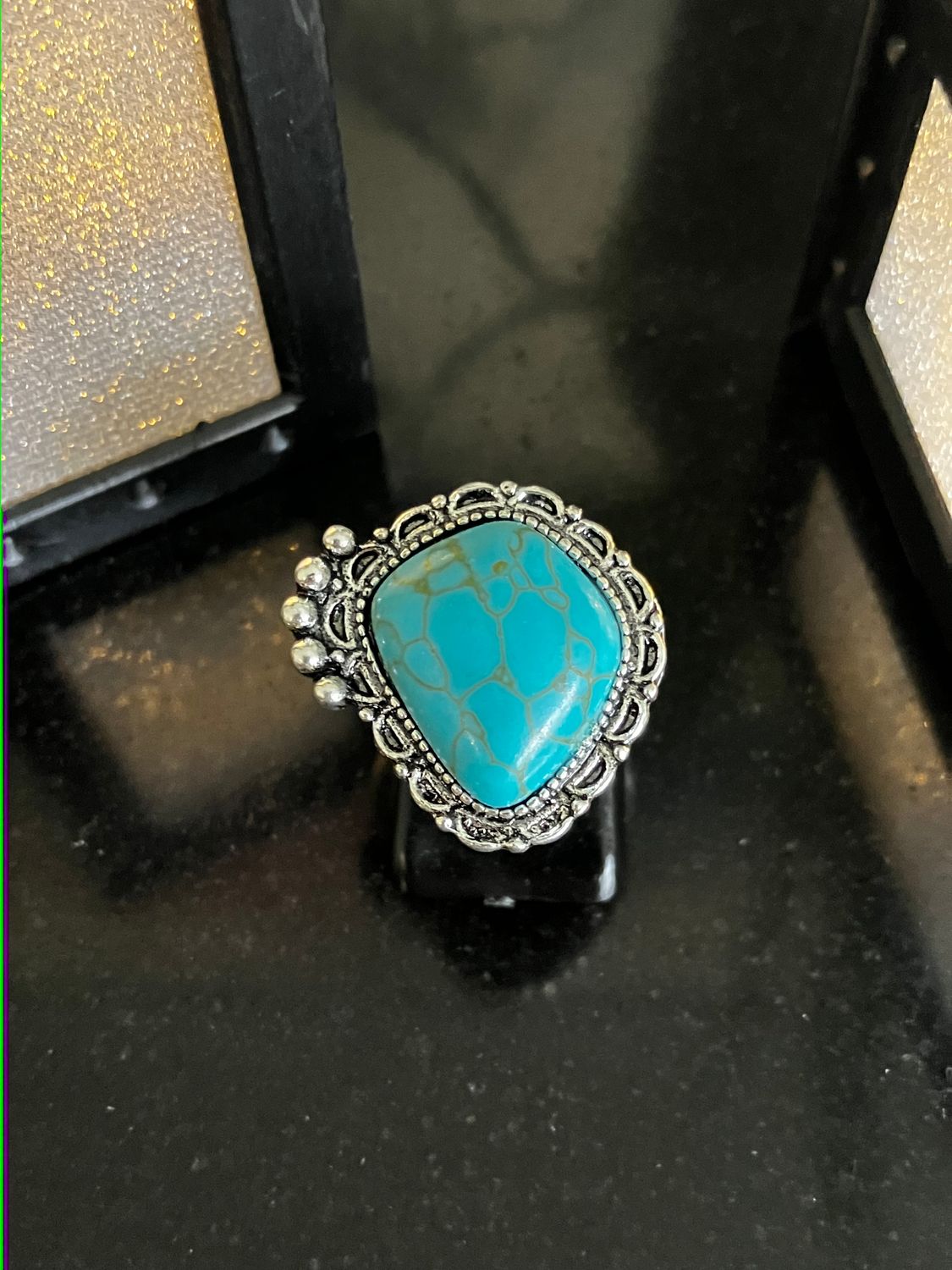 Turquoise Chic Ring