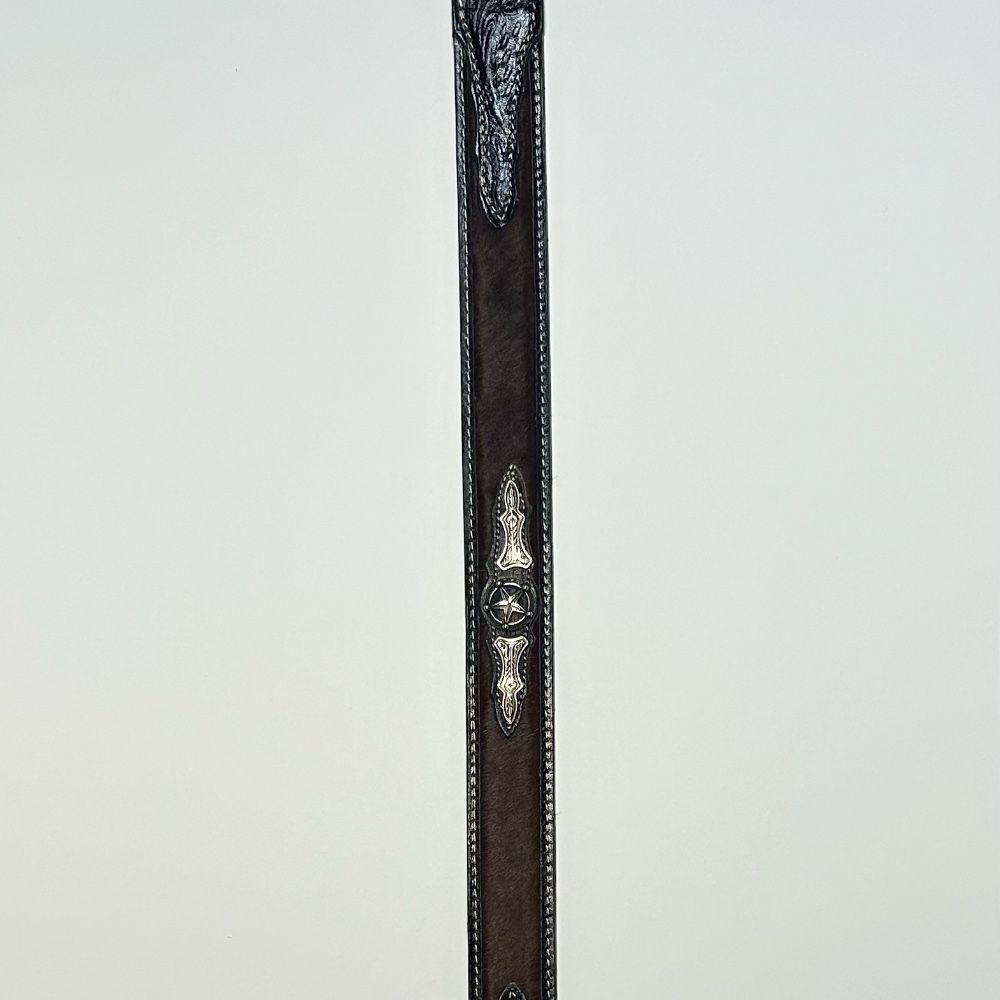 Brown Cowhide Holster belt