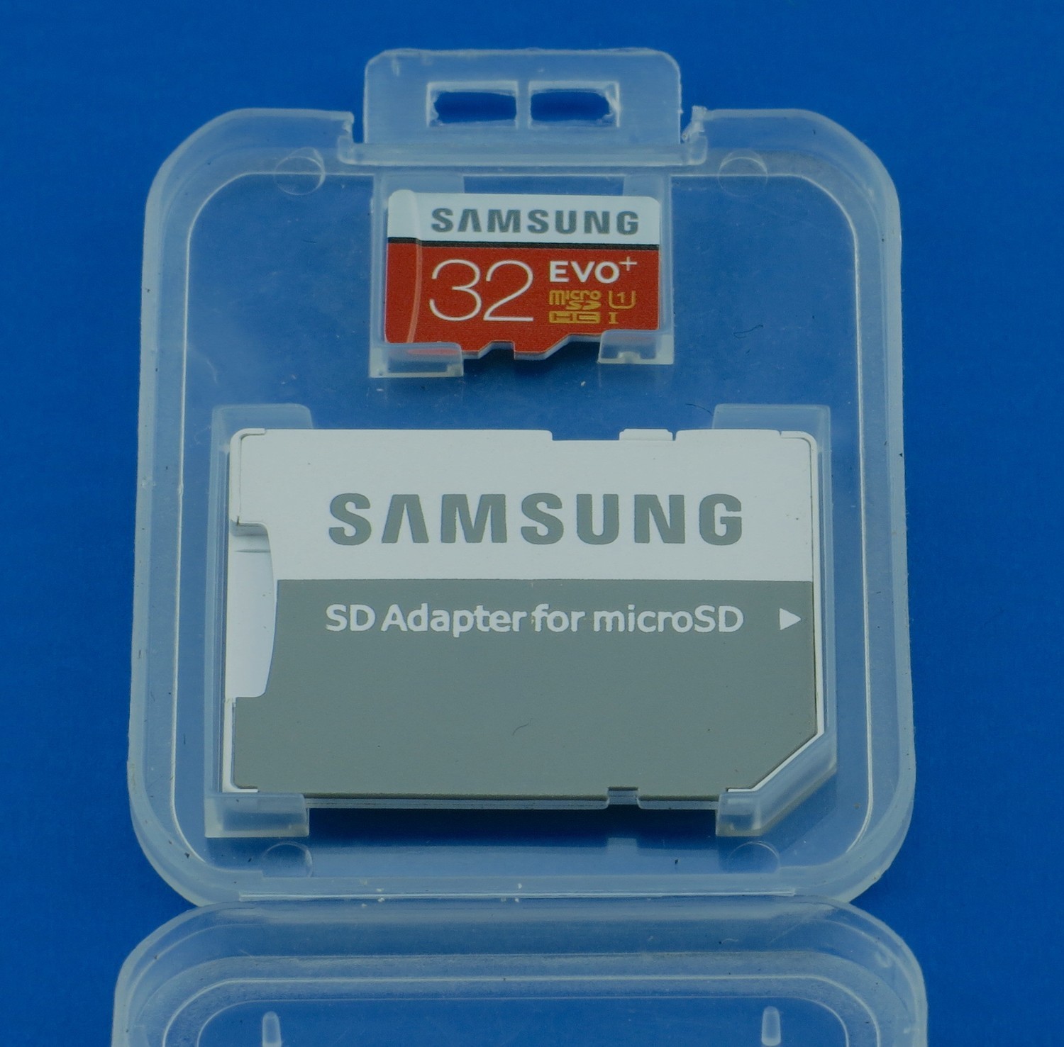 Samsung EVO micro SD + adapter 32GB Class 10