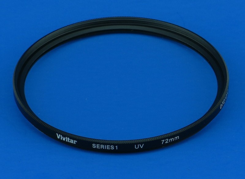 Vivitar series 1 72 mm UV filter