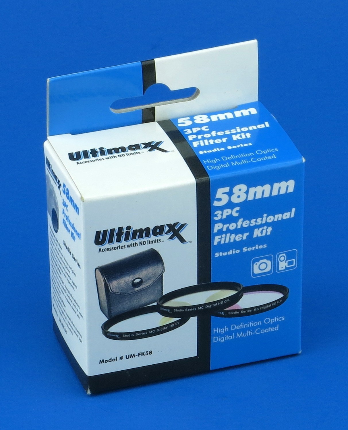 Ultimax set 58mm filters : UV+CPL+FLD