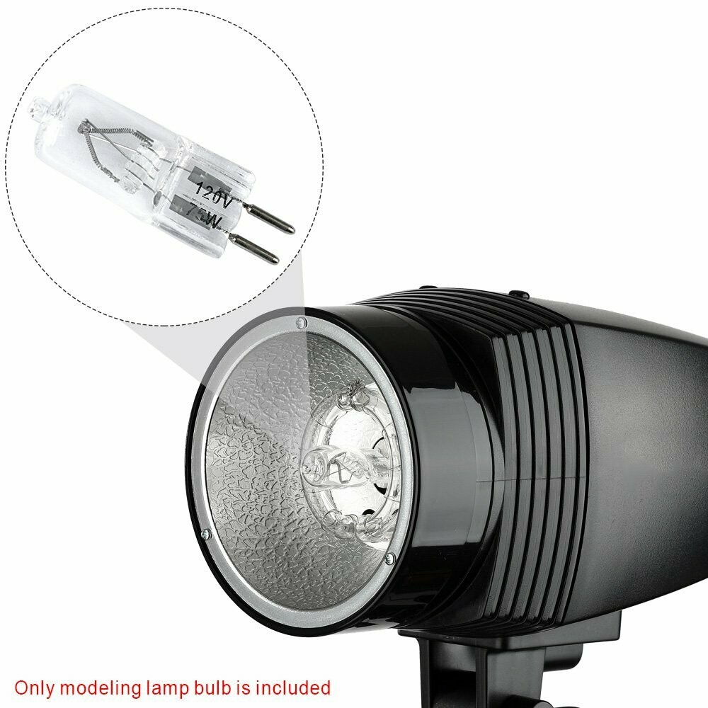 Godox 75W 120V Photo Studio Modeling Lamp Bulb for Compact Studio Flash Strobe Light Speedlite 100V~120V