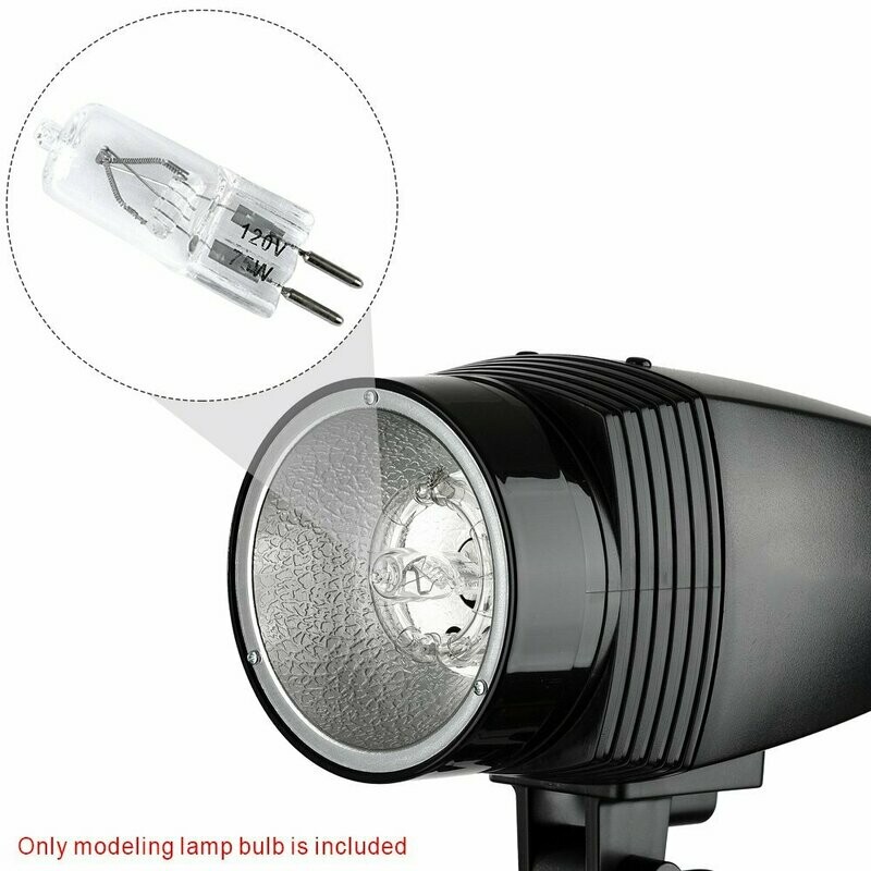 Godox 75W 120V Photo Studio Modeling Lamp Bulb for Compact Studio Flash Strobe Light Speedlite 100V~120V