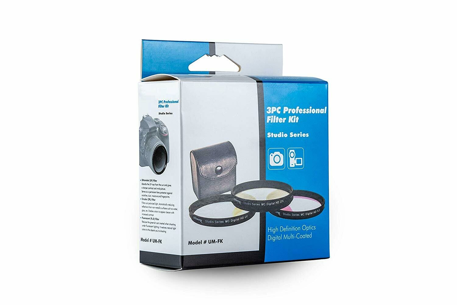 Ultimaxx 3 Piece Professional Filter Kit for DSLR/SLR Cameras (86MM)
