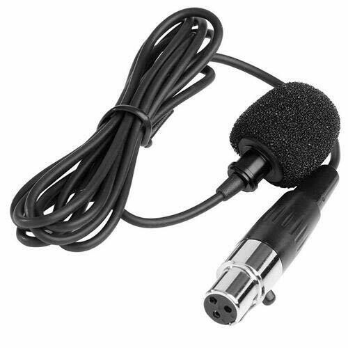 Saramonic WM4C-M1 - Micrófono omnidireccional de lavalier con mini-XLR de 3 pines para sistema inalámbrico SR-WM4C