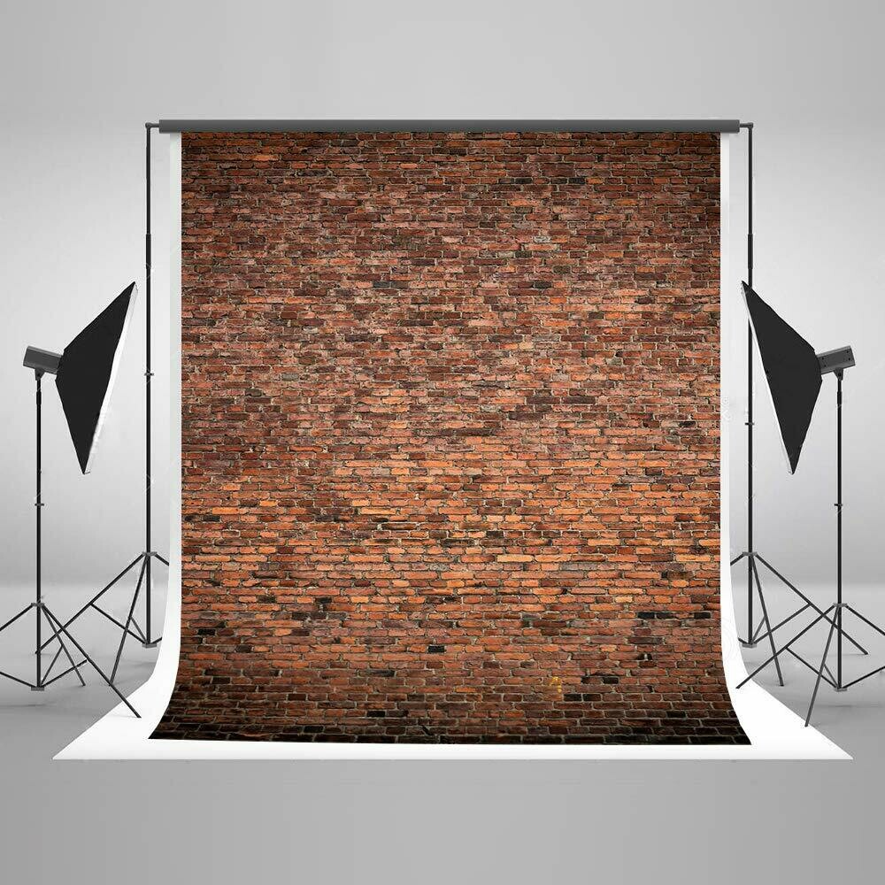 Kate 5x7ft Retro Brick Photography Backdrop Old Brick Wall Customized Photo Shoot Backdrop for Photographers