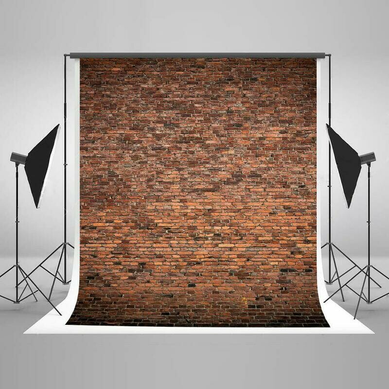 Kate 5x7ft Retro Brick Photography Backdrop Old Brick Wall Customized Photo Shoot Backdrop for Photographers