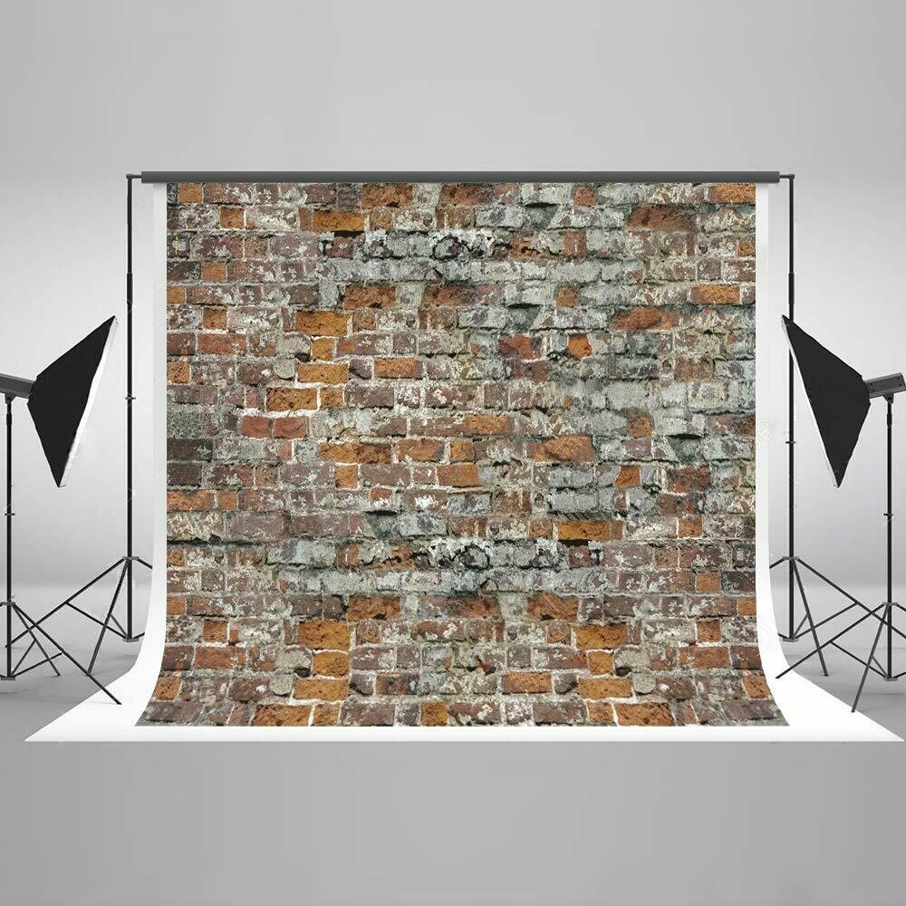 Kate 7x5ft Photography Backdrops Retro Brick Wall Children Photo Background for Studio Props