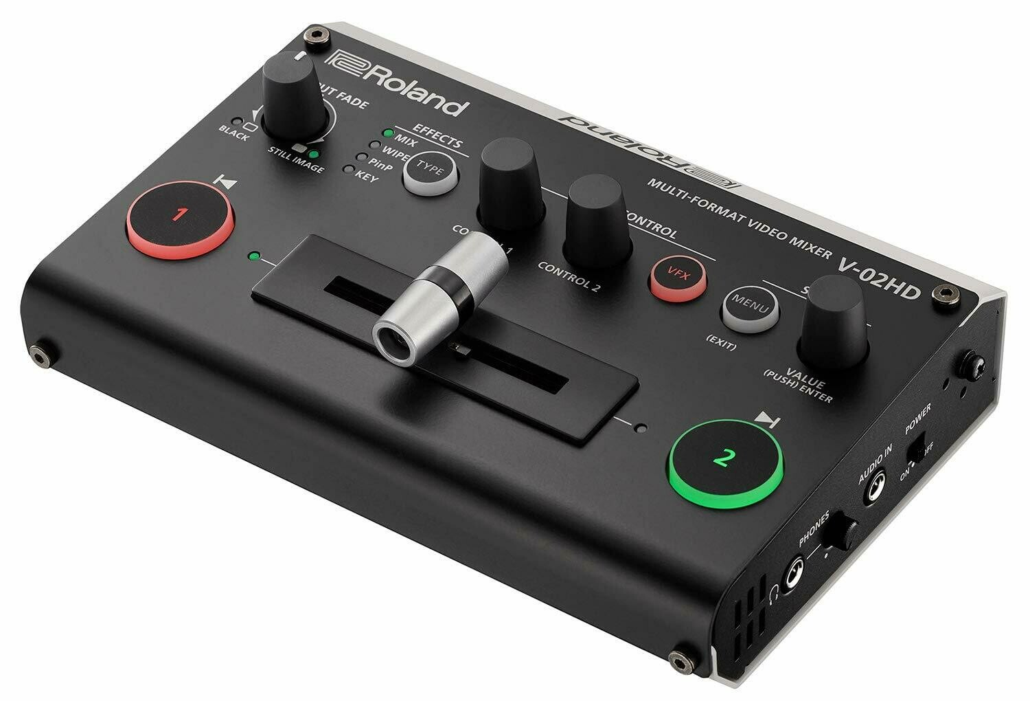 Roland V-02HD - Mezclador de vídeo multiformato HD