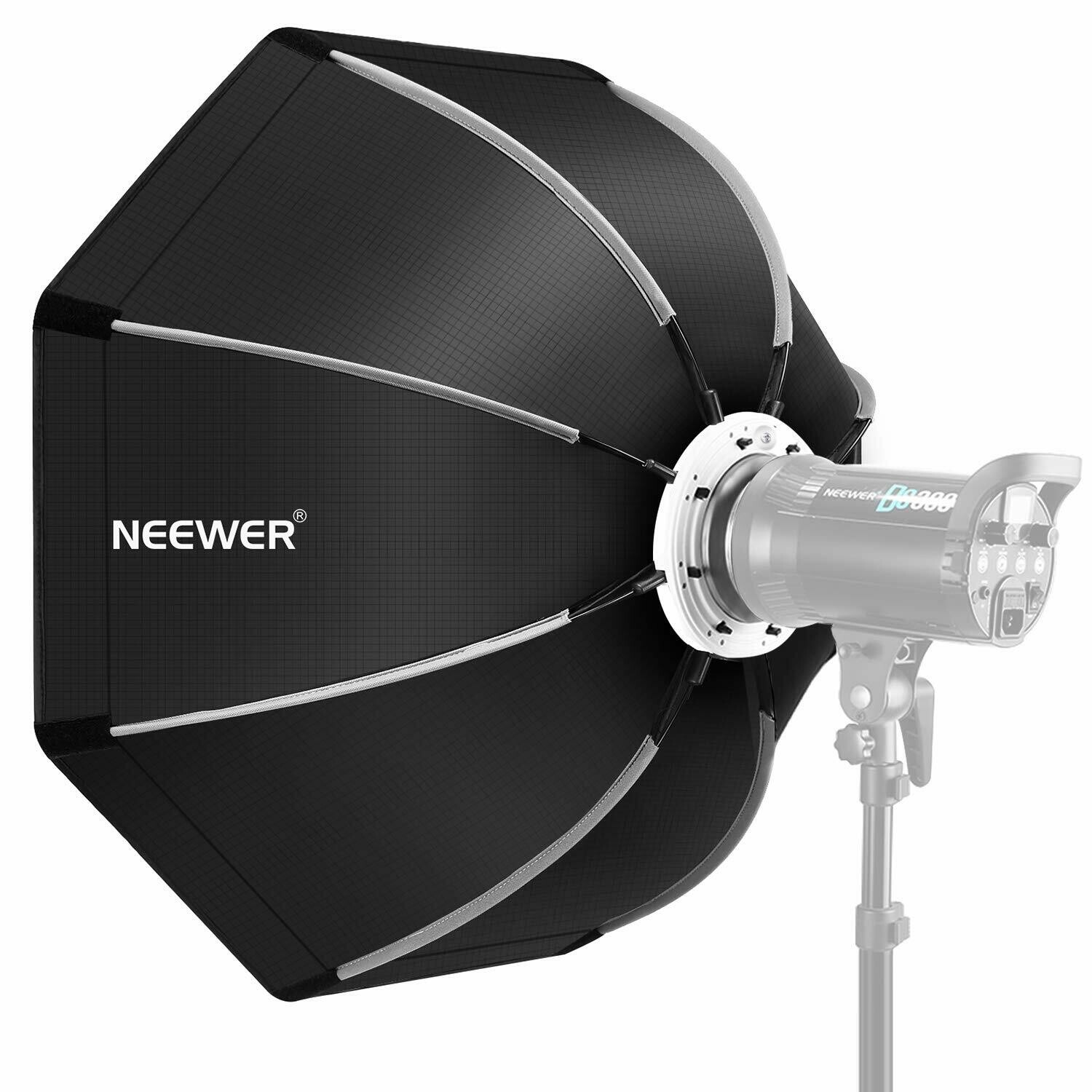 Neewer 35.4 inches/90 Centimeters Foldable Octagonal Softbox with Bowens Mount Speedring, Carrying Case for Speedlite Studio Flash Monolight,Portrait and Product Photography