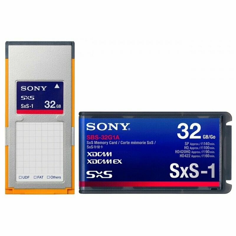 Sony sbs32g1 a sxs-1 32 GB tarjeta de memoria, 1,2 Gbps velocidad de transferencia