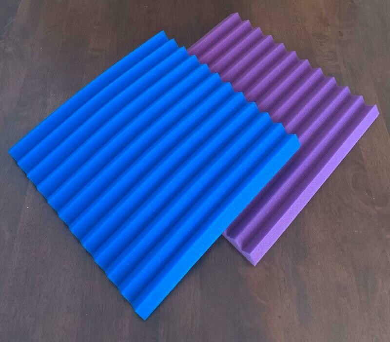 Paneles de espuma acústica 12x12x1&#39; de colores