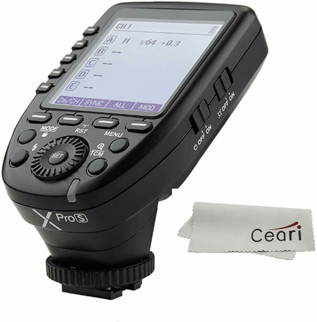 Godox xpro-s TTL 2.4 G transmisor de X sistema inalámbrico disparador para Sony A77, A65, A77 II, A99, A9 A350, A7R, A7R II, ILCE-6000L, DSC-RX10