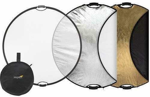 Impact 5-in-1 Reflector Circular Plegable con Asas (42&quot;)