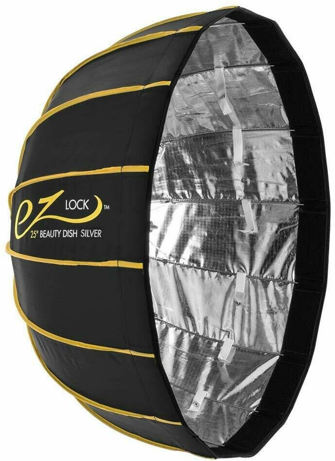 Glow EZ Lock Collapsible Silver Beauty Dish (25&quot;)