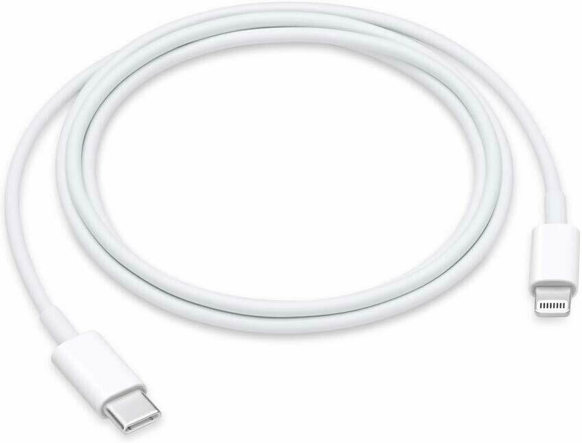 Cable Lightning a USB-C de Apple., 1m, Blanco