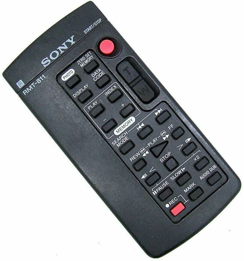 Sony rmt-811 Remote Commander inalámbrico mando a distancia para videocámaras Sony, usado