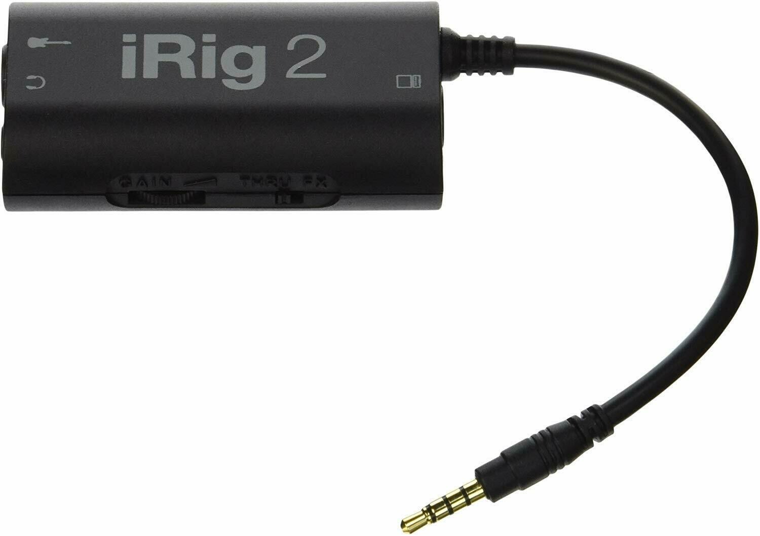 IK Multimedia iRig 2 Guitar Interface Adaptor For iPhone, Ipod Touch &amp; iPad