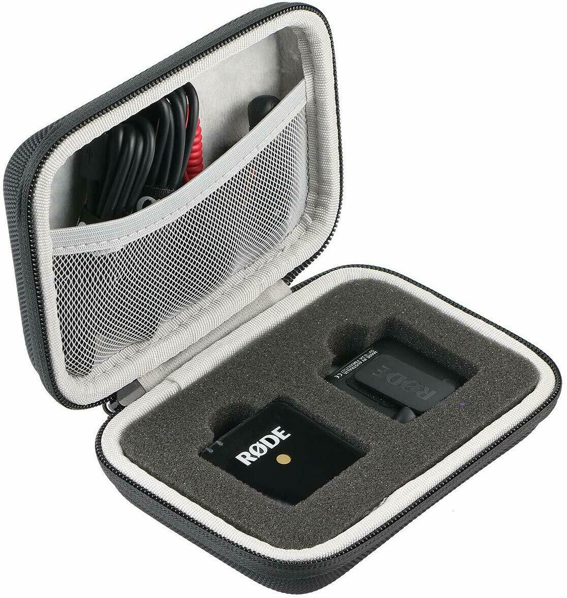 Estuche de viaje duro de repuesto para Rode Wireless Go