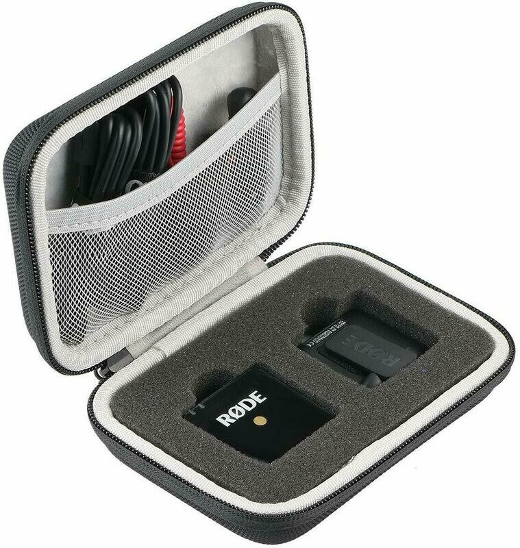 Estuche de viaje duro de repuesto para Rode Wireless Go