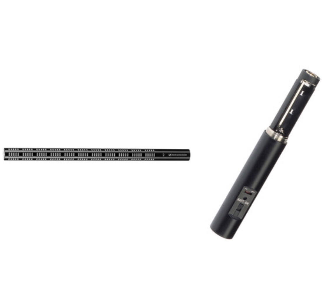 Sennheiser ME67/K6 - Super-Cardioid Spot Shotgun Condenser Microphone Capsule with K6 (Battery/Phantom) Power Supply