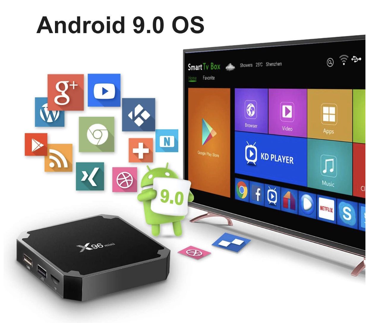 Android TV Box, X96 Mini Android TV Box 1GB RAM 8GB ROM Amlogic S905W  Quad-core With WiFi 100M Ethernet 4K UHD HDR Smart Digital Media Player |  lupon.gov.ph
