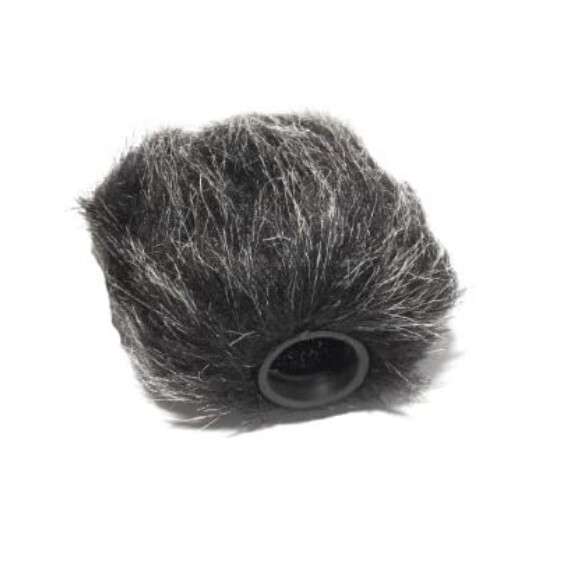 Mini-Size Microphone Windscreen Muff, Professional Soft Furry Lapel Lavalier Mic Cover