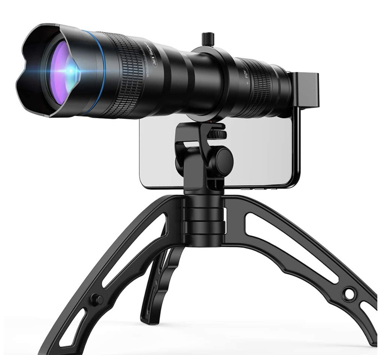 Apexel High Power 36x HD Telephoto Lens with Tripod for Smartphones