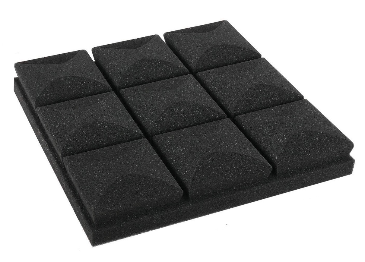 Acoustic Foam Panel  2&quot; X 12&quot; X 12&quot; Sound Absorber Soundproofing Wall Foam, Unidad